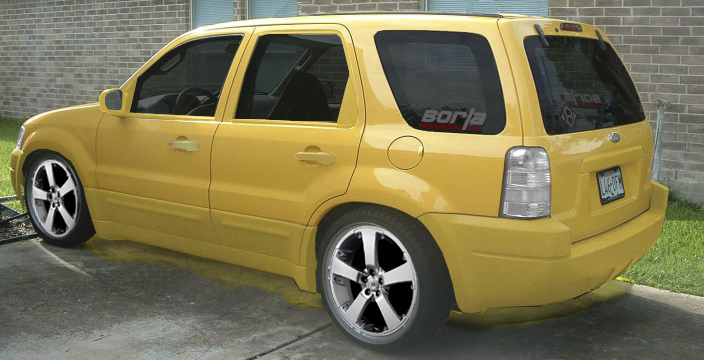 Slammed ford escape #5